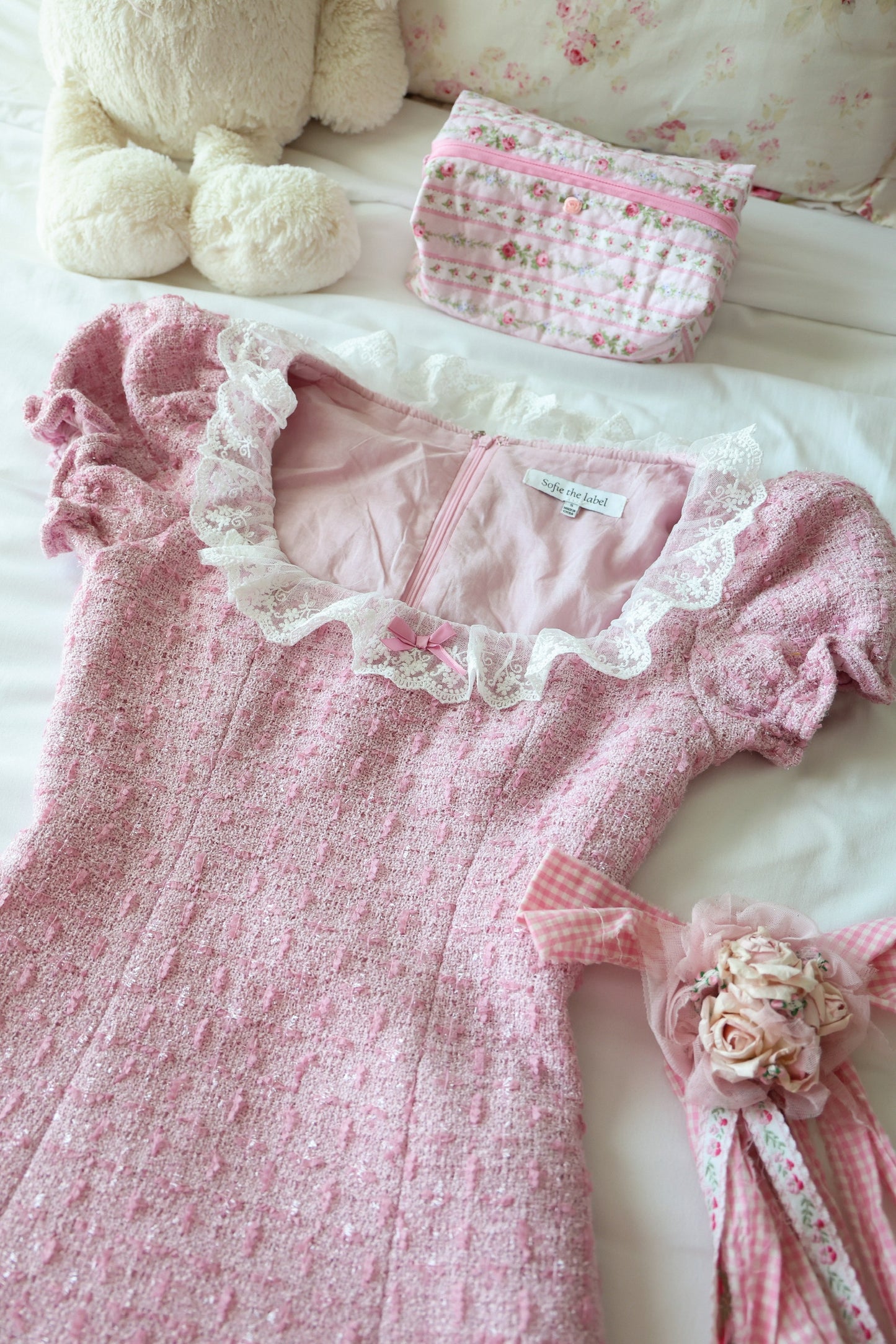 The Mademoiselle Mini Tweed Dress