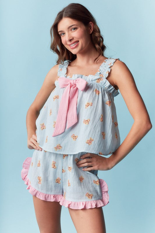 Elis Dreams Cotton Pajama Set