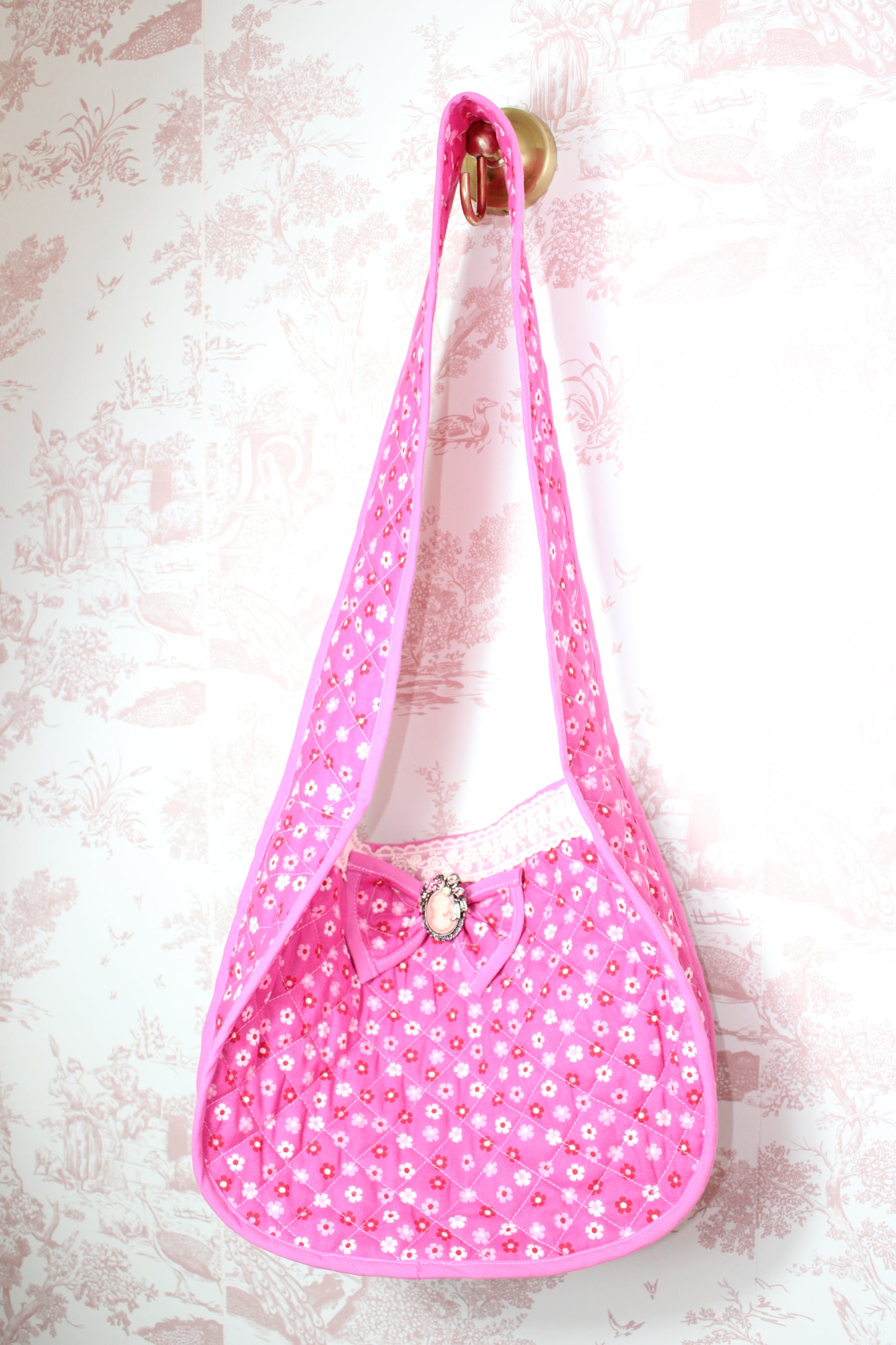Orchid Darling Handmade Bag