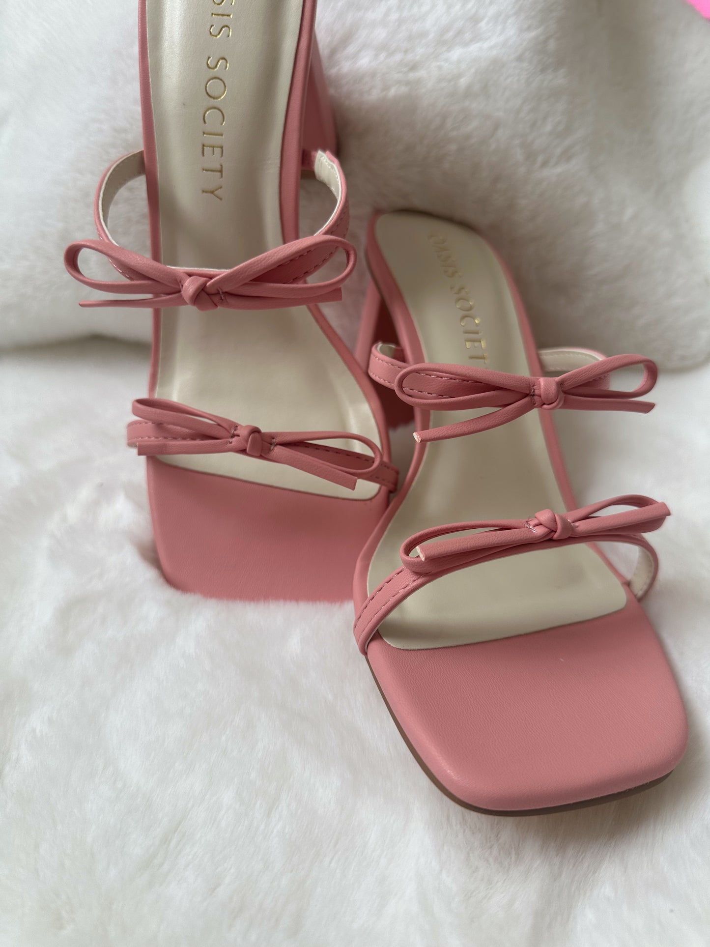 The Bow Fairy Square Heels