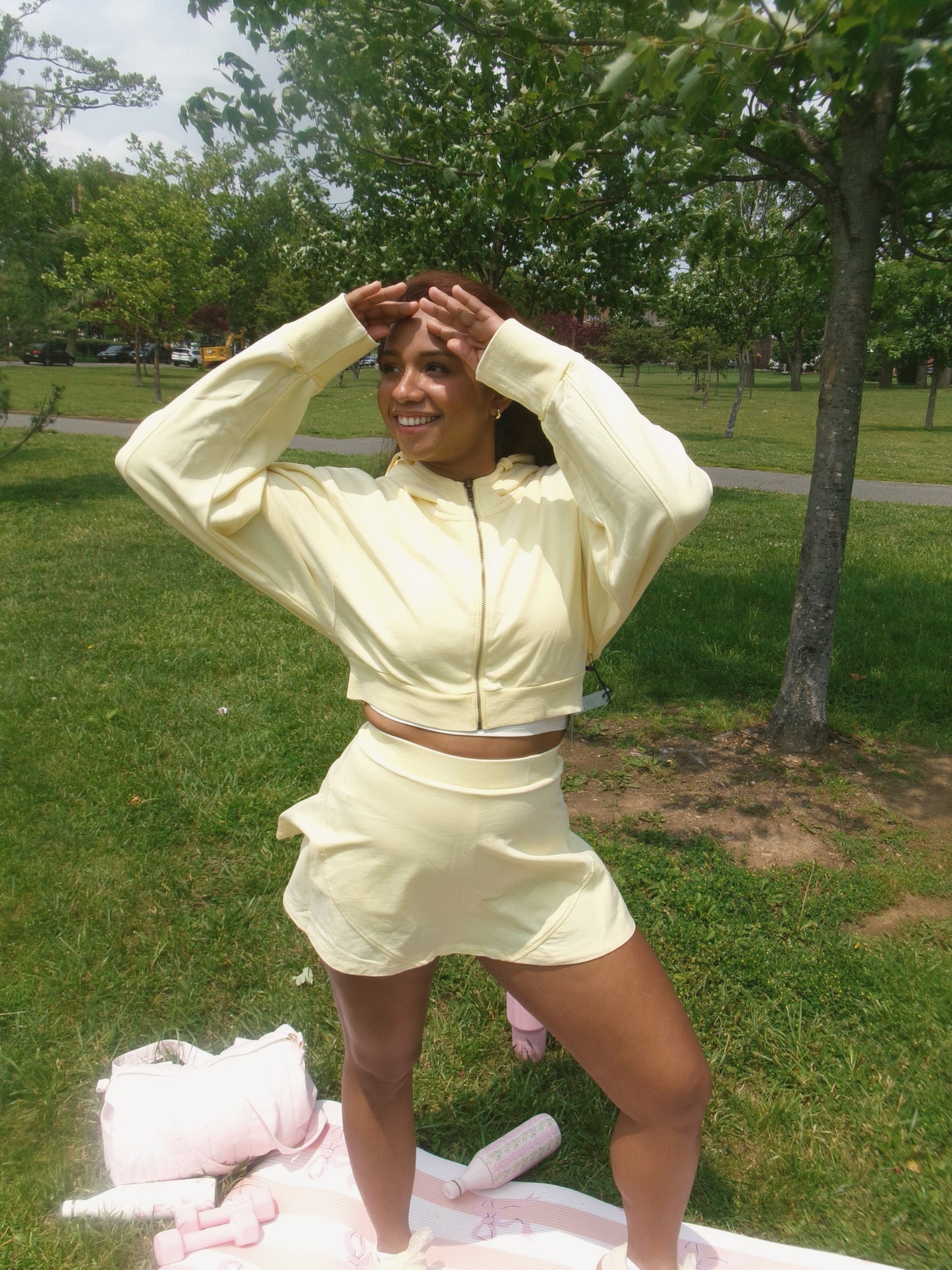 Banana Split Mini Skort