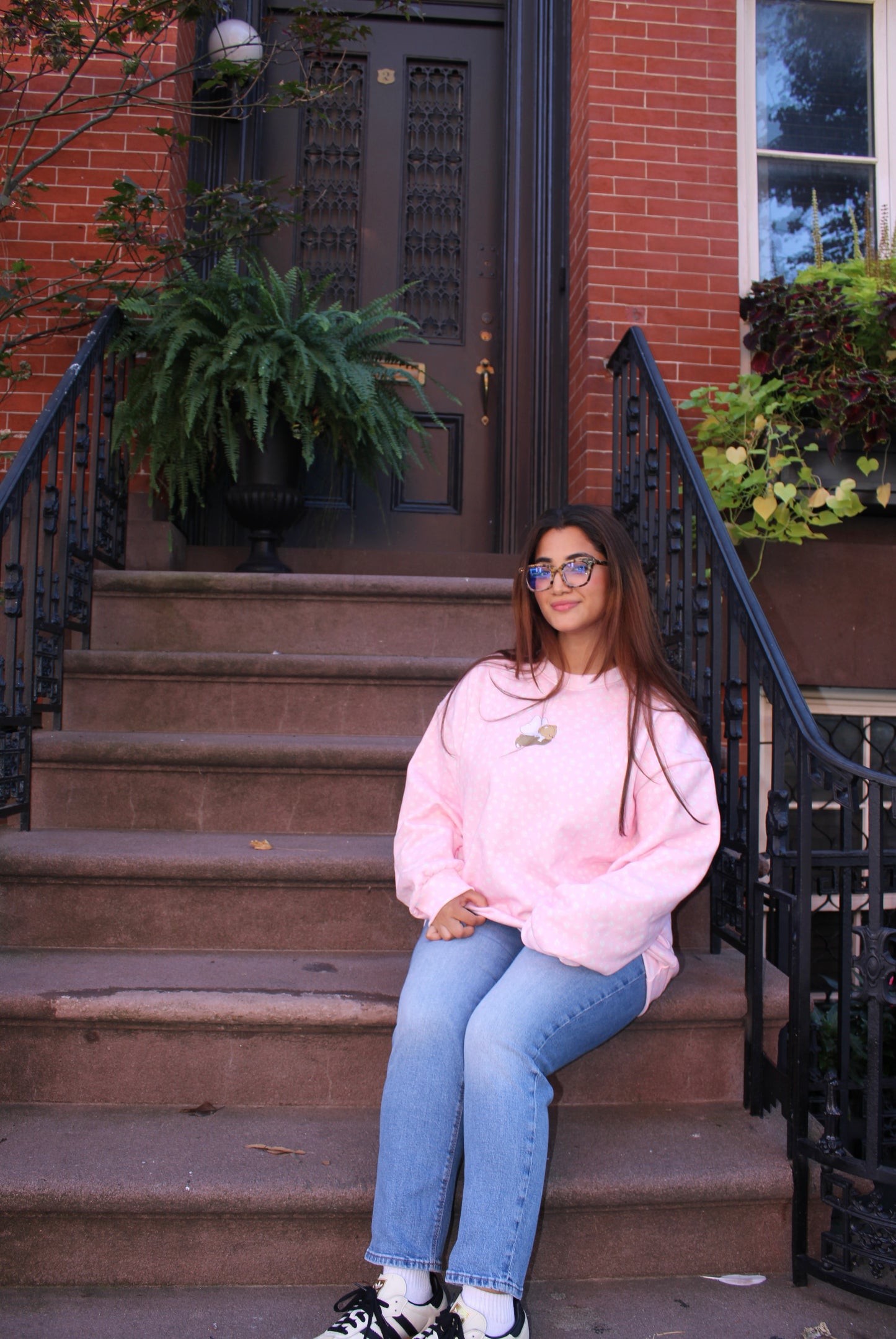 West Village Sweetheart Happy Camp3r Sweatshirt