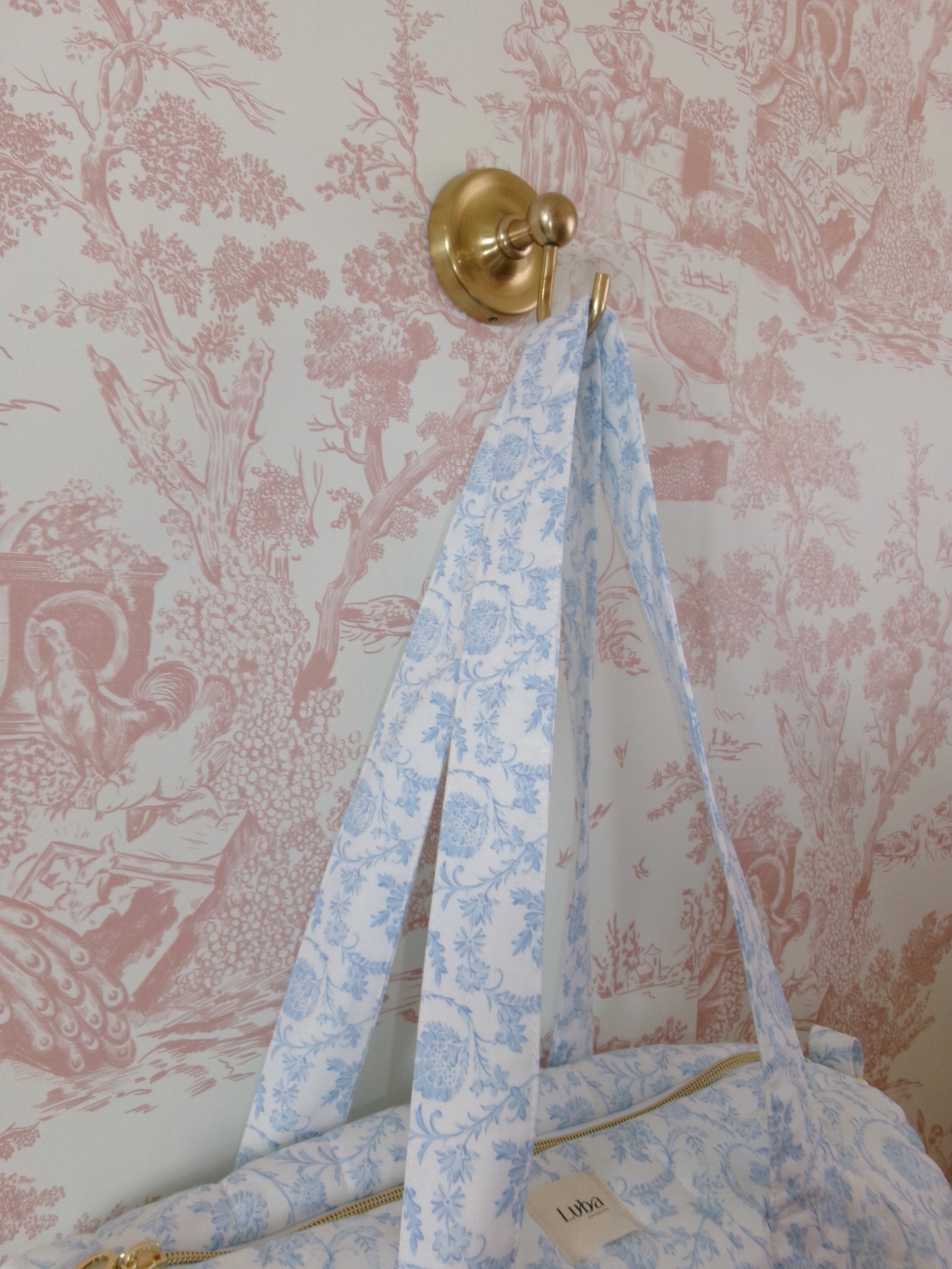The Sleeping Beauty Blue Duffel Bag