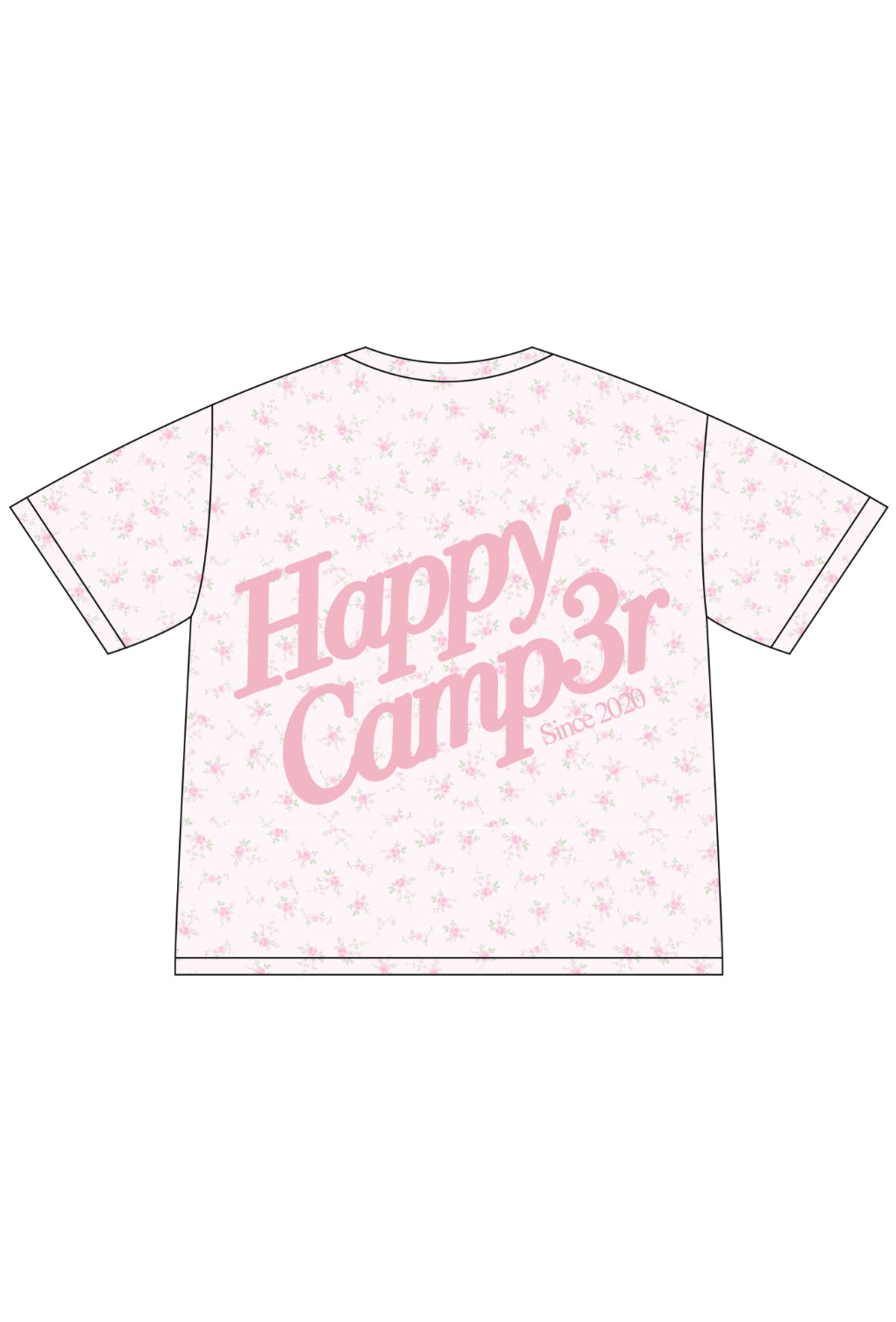 Happy Camp3r Oversized Tee January