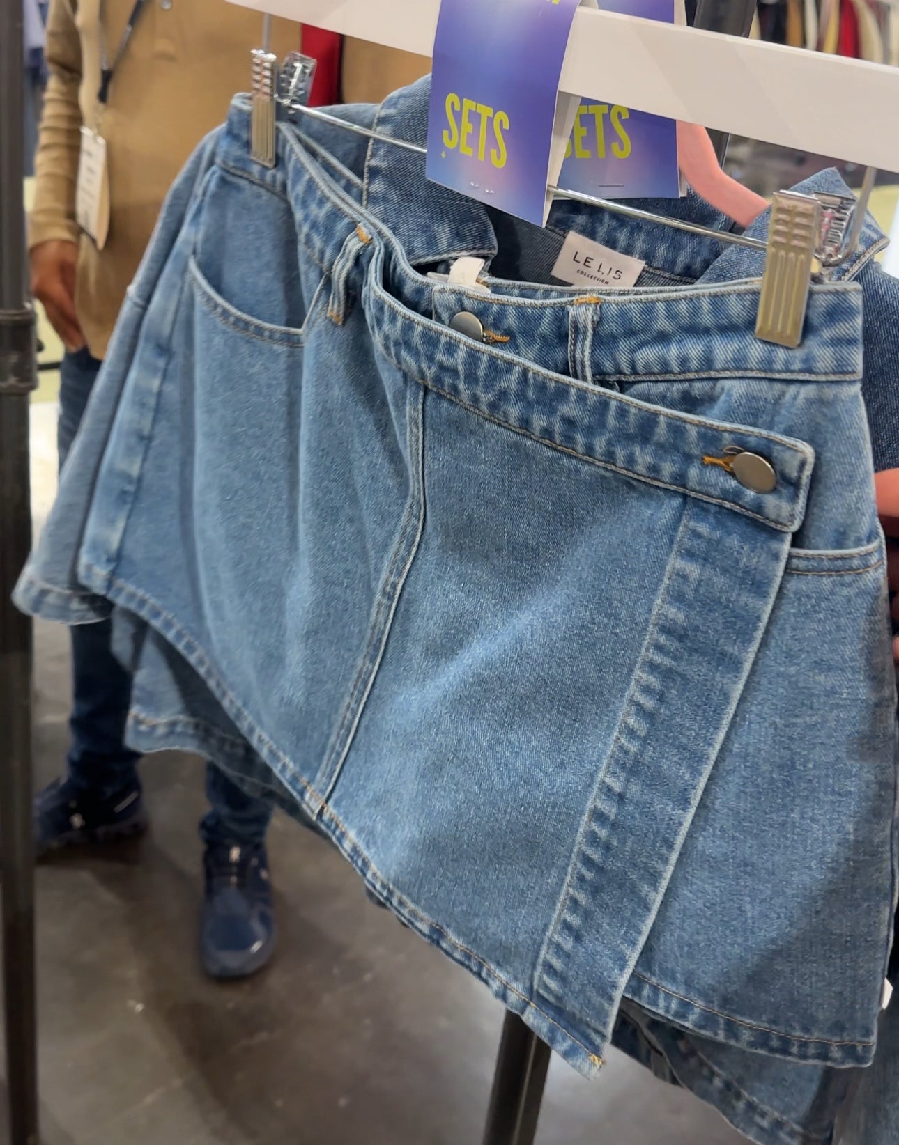 Denim Set Top And Skort January