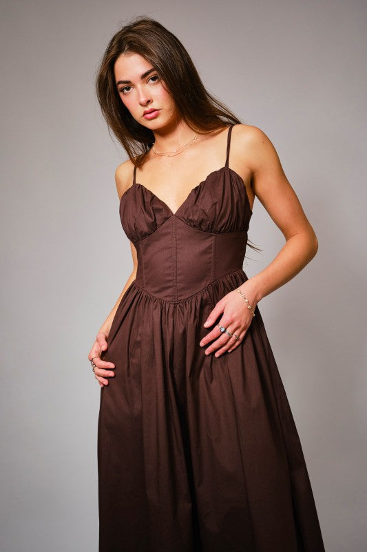 Spaghetti Strap Maxi Dress