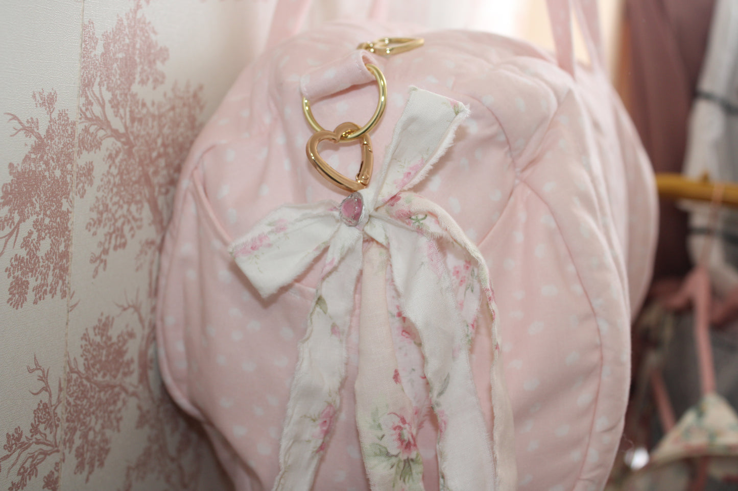 Antique Shabby Lady Bag Charm Limited Edition