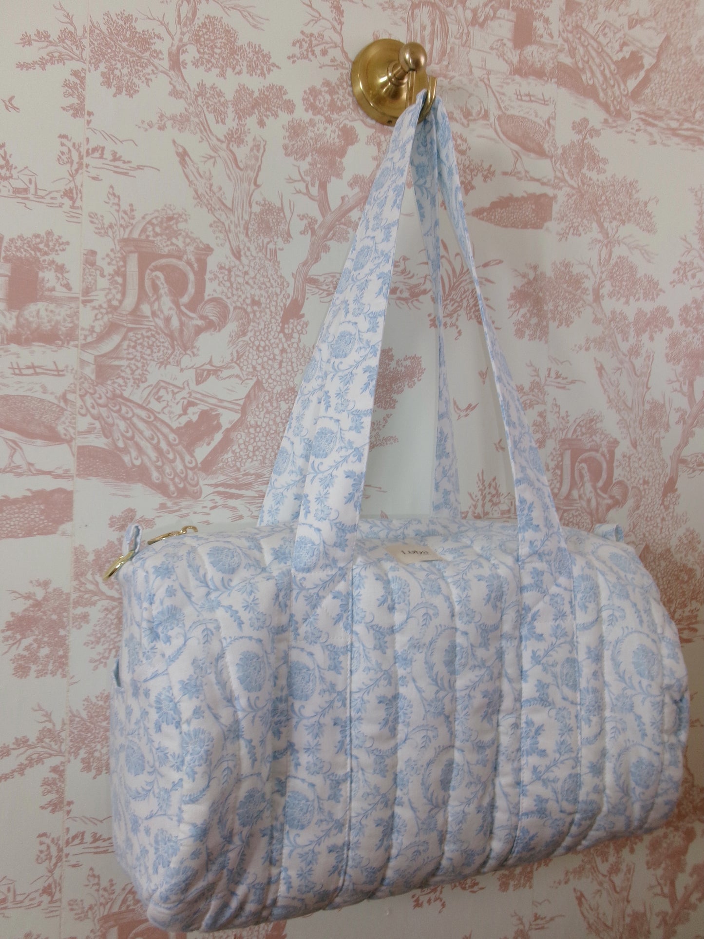 The Sleeping Beauty Blue Duffel Bag
