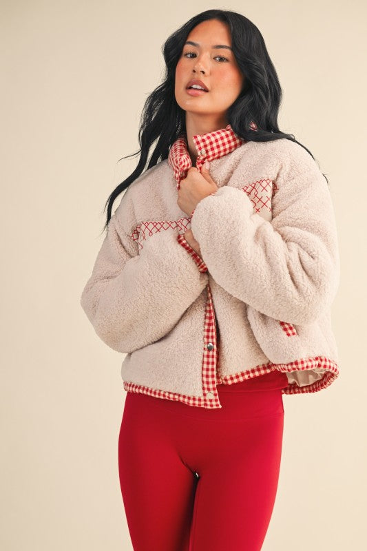 Holiday Princess Sherpa Jacket October