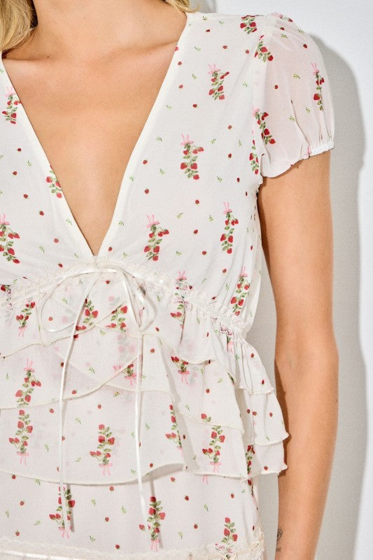 Strawberry Ivory Set December
