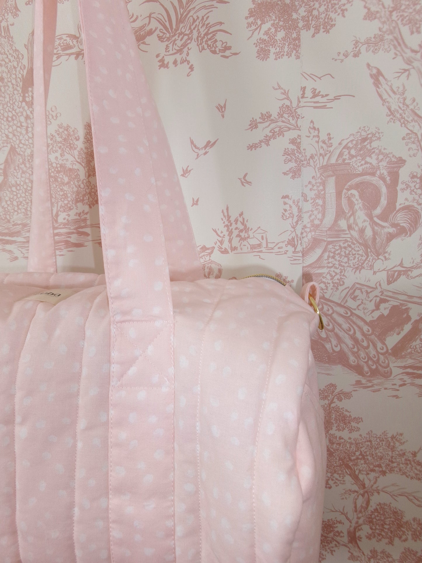 Sugar Plum Fairy Polka Dots Duffel Bag