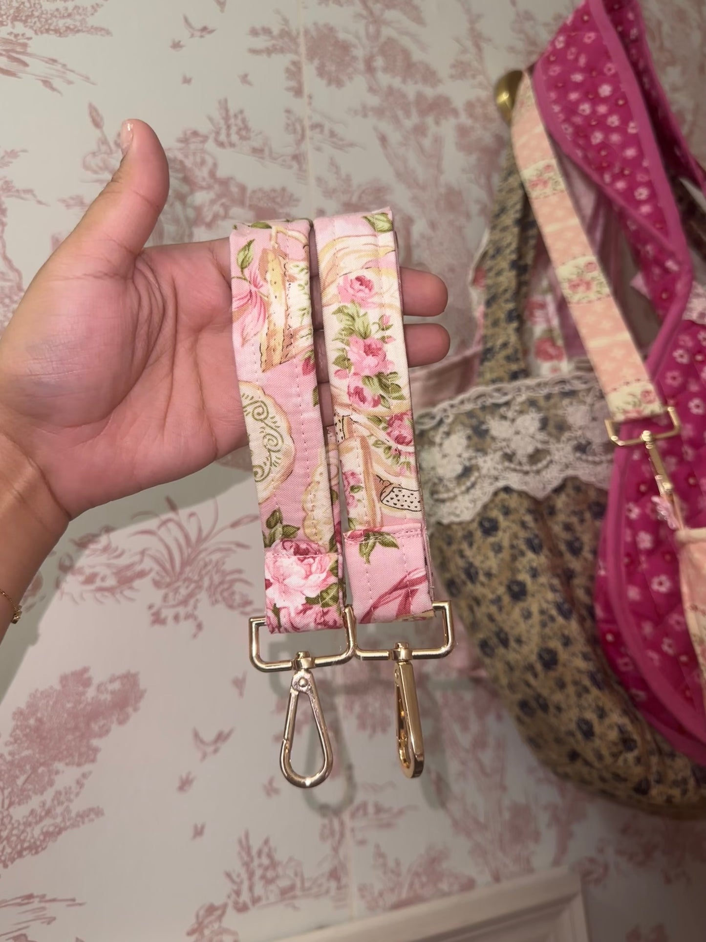The Mademoiselle Keychain Wristlet