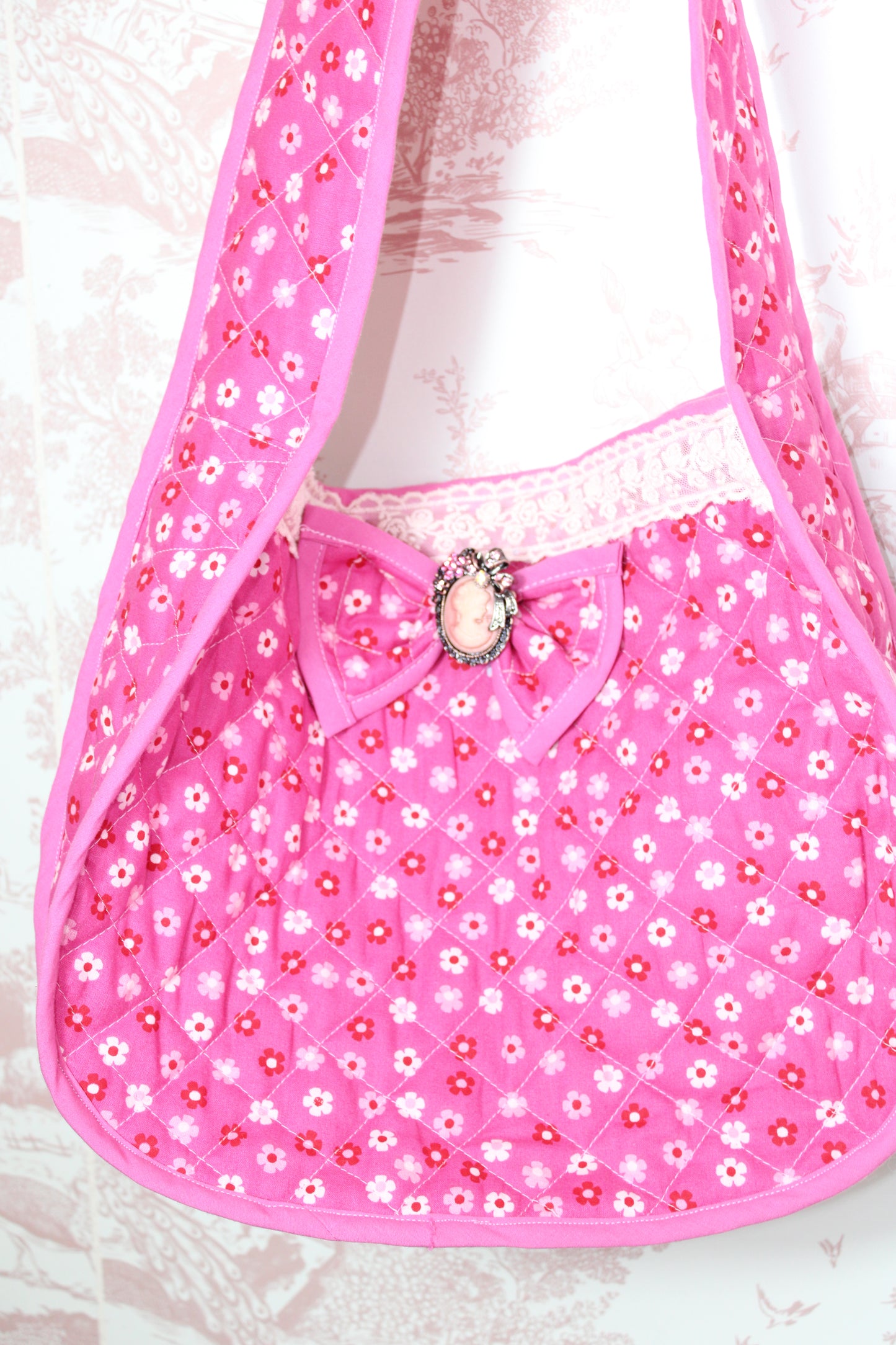 Orchid Darling Handmade Bag