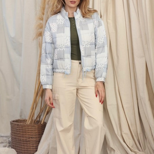 The Blue Dynasty Quilted Jacket