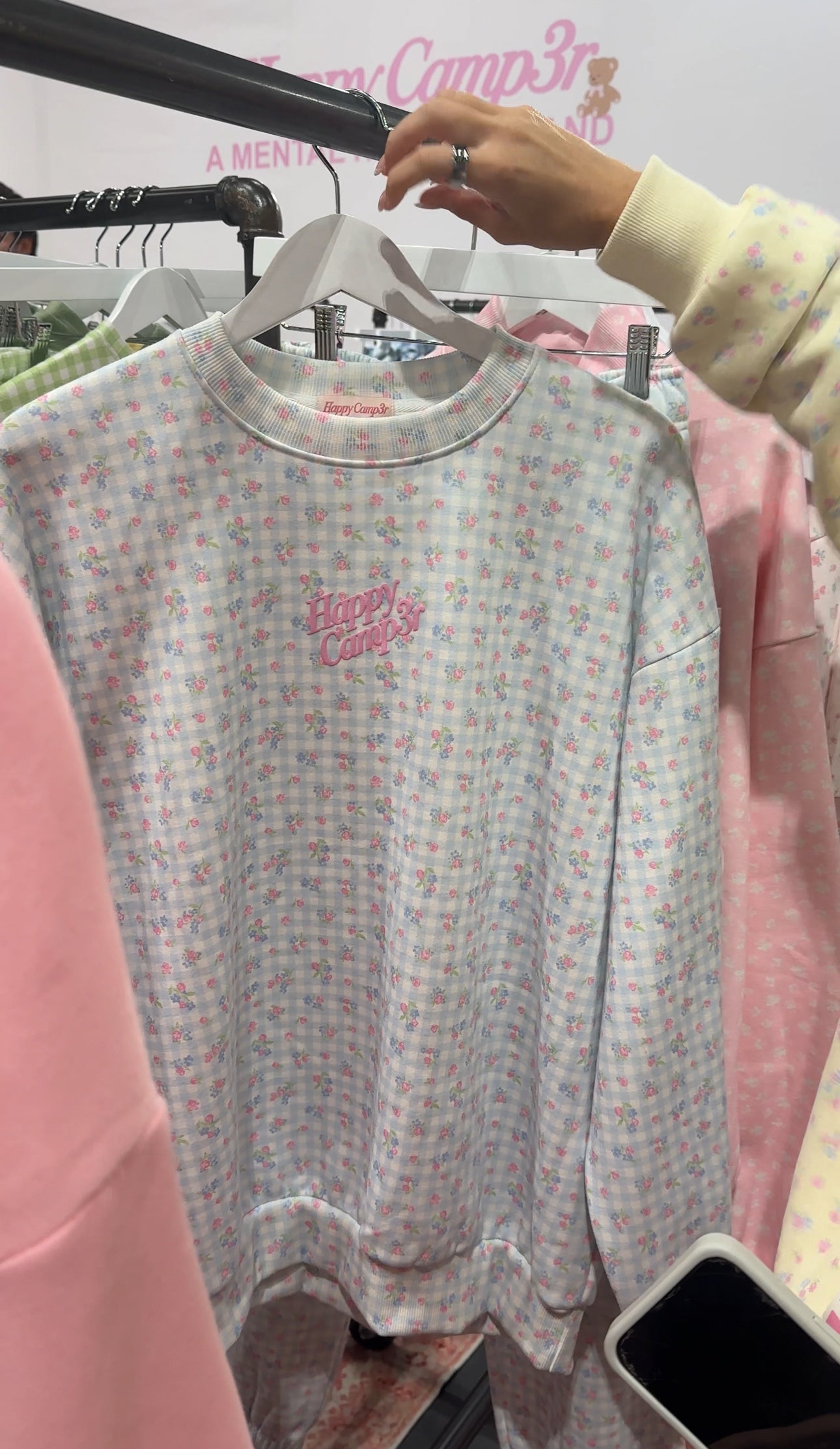 Happy Camp3r Bluebell Sweatshirt April