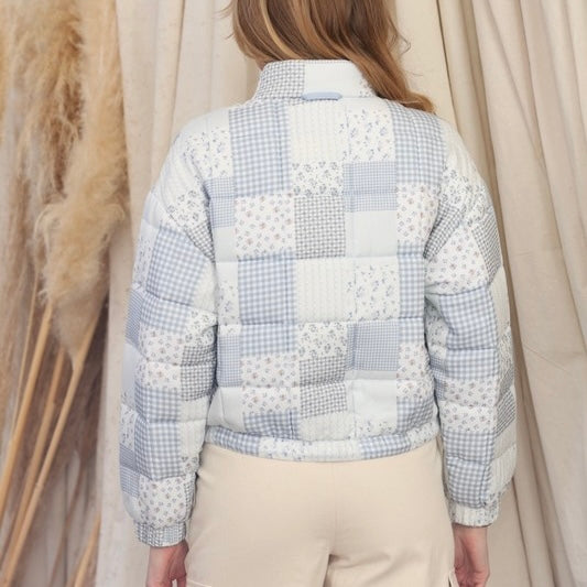The Blue Dynasty Quilted Jacket