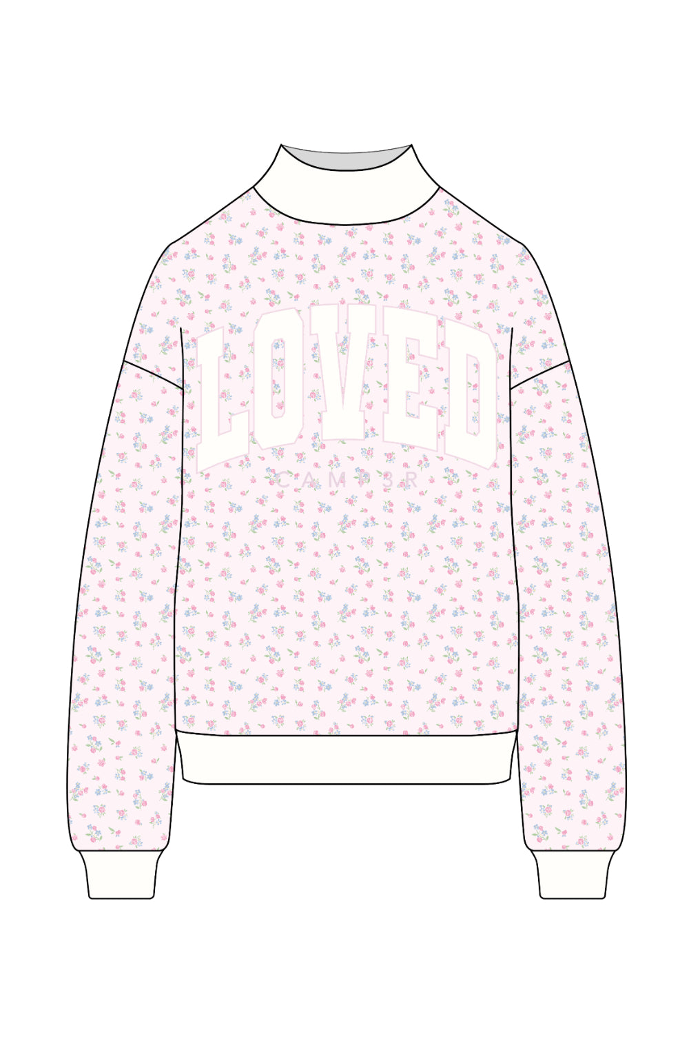 Happy Camp3r Loved Mockneck February