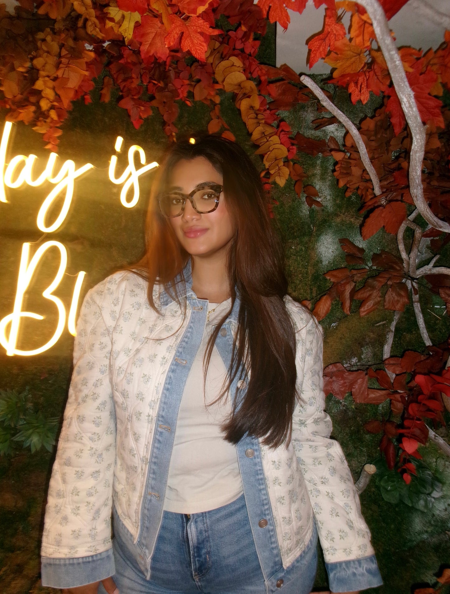 Mariam’s City Quilted Denim Jacket