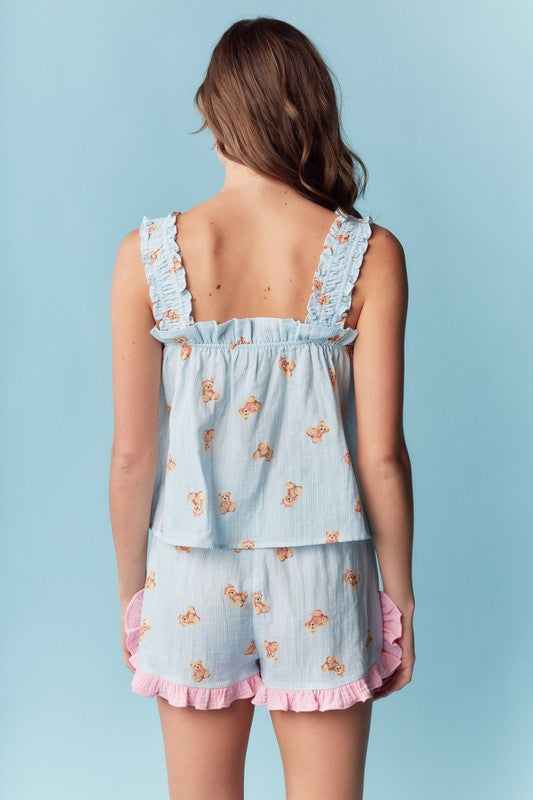 Elis Dreams Cotton Pajama Set