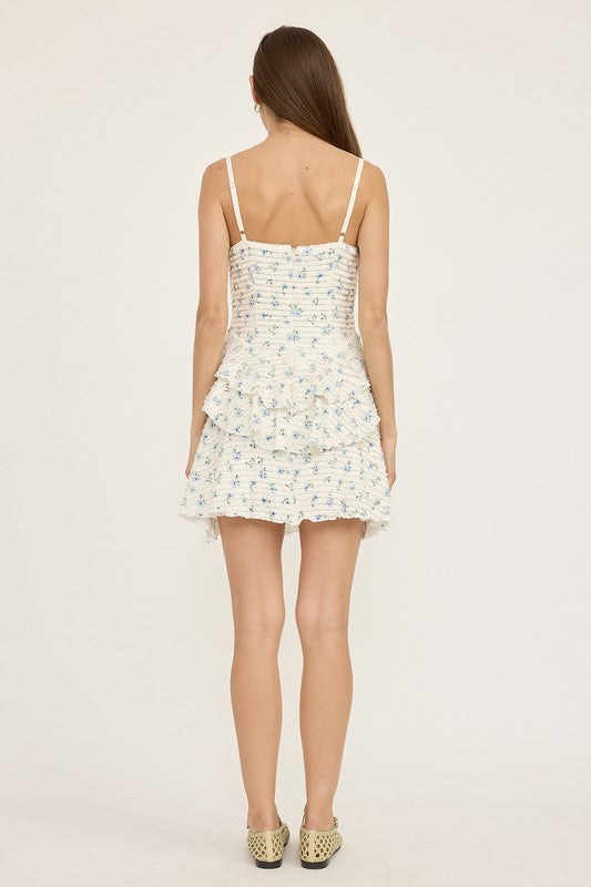 Morning in Capri Lace Flower Dress