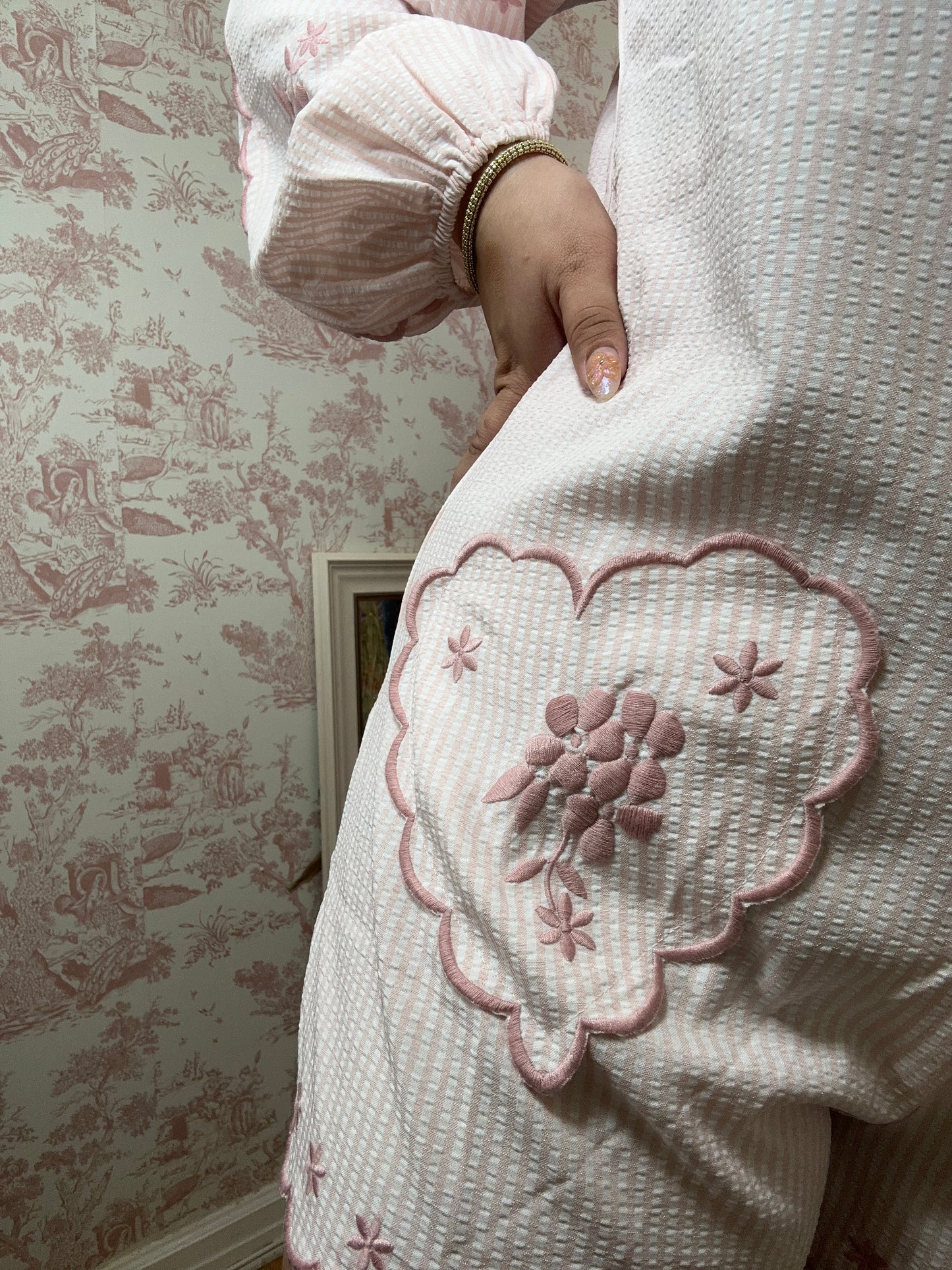 The Gregoria Embroidery Romper