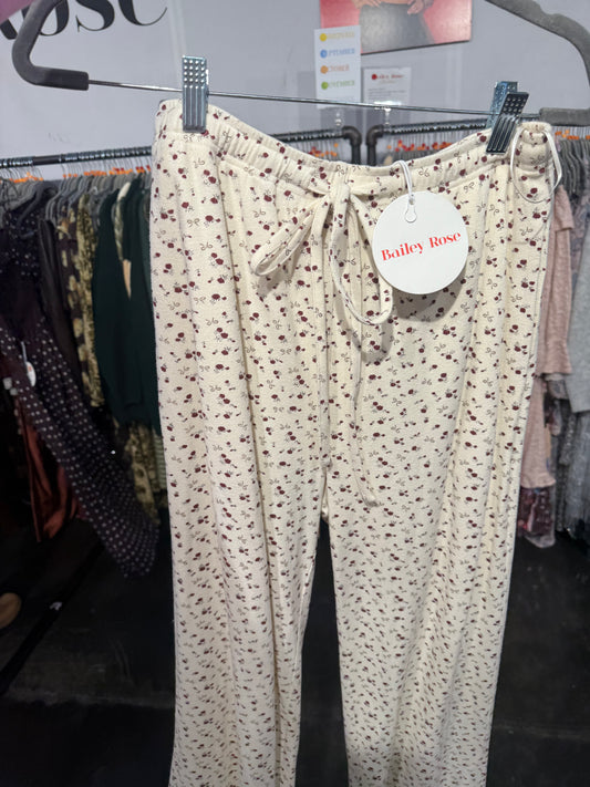 Cream Dainty Pants December