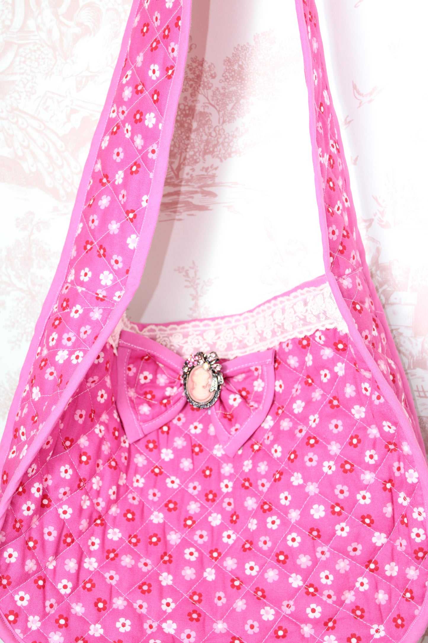 Orchid Darling Handmade Bag