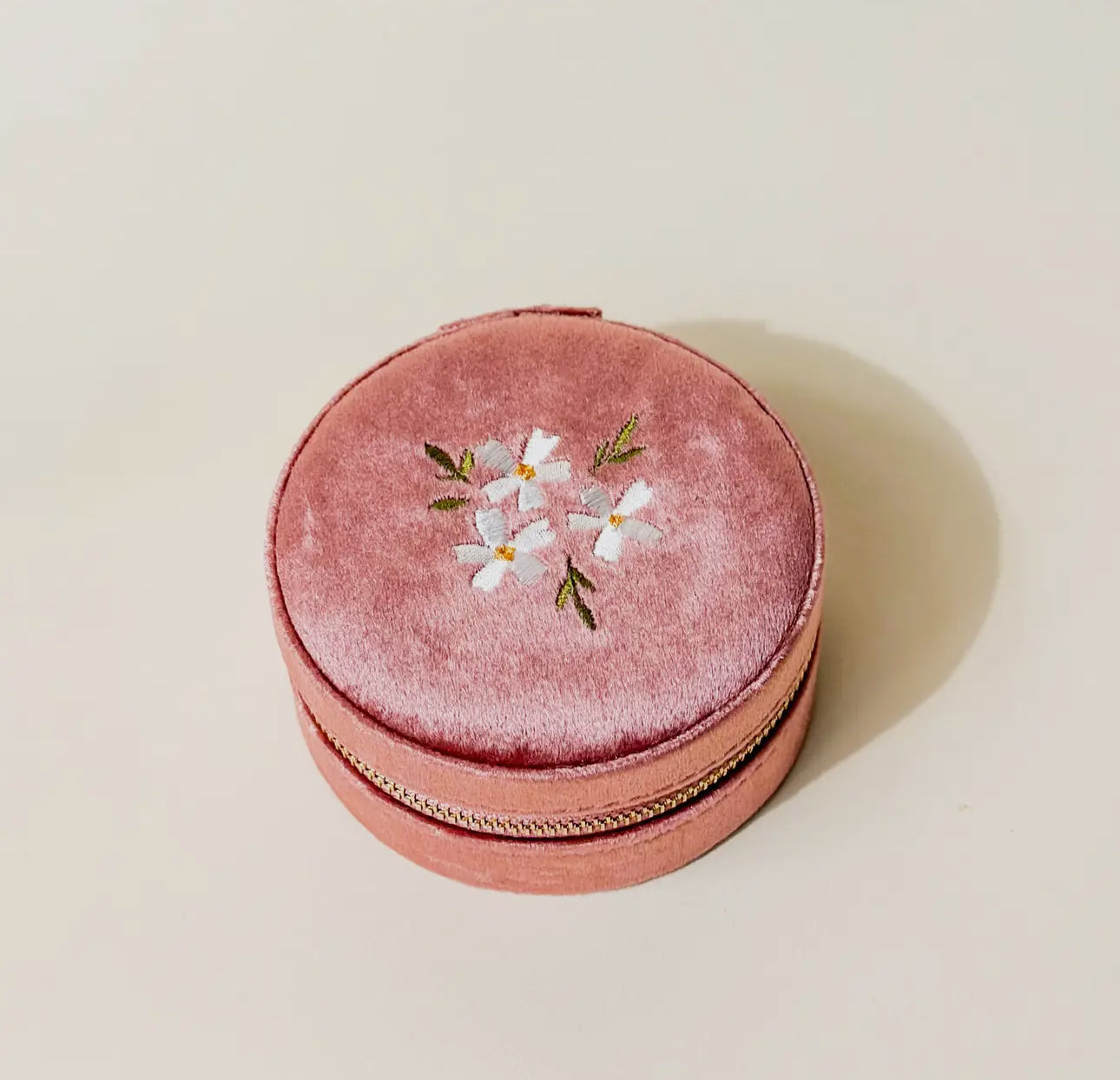 The Treasure Aboard Jewelry Case Velvet Pink