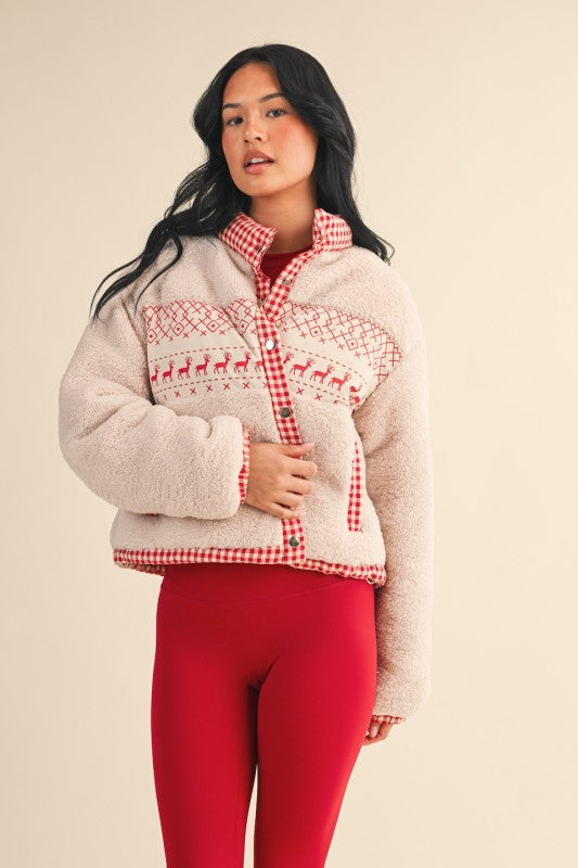 Holiday Princess Sherpa Jacket October