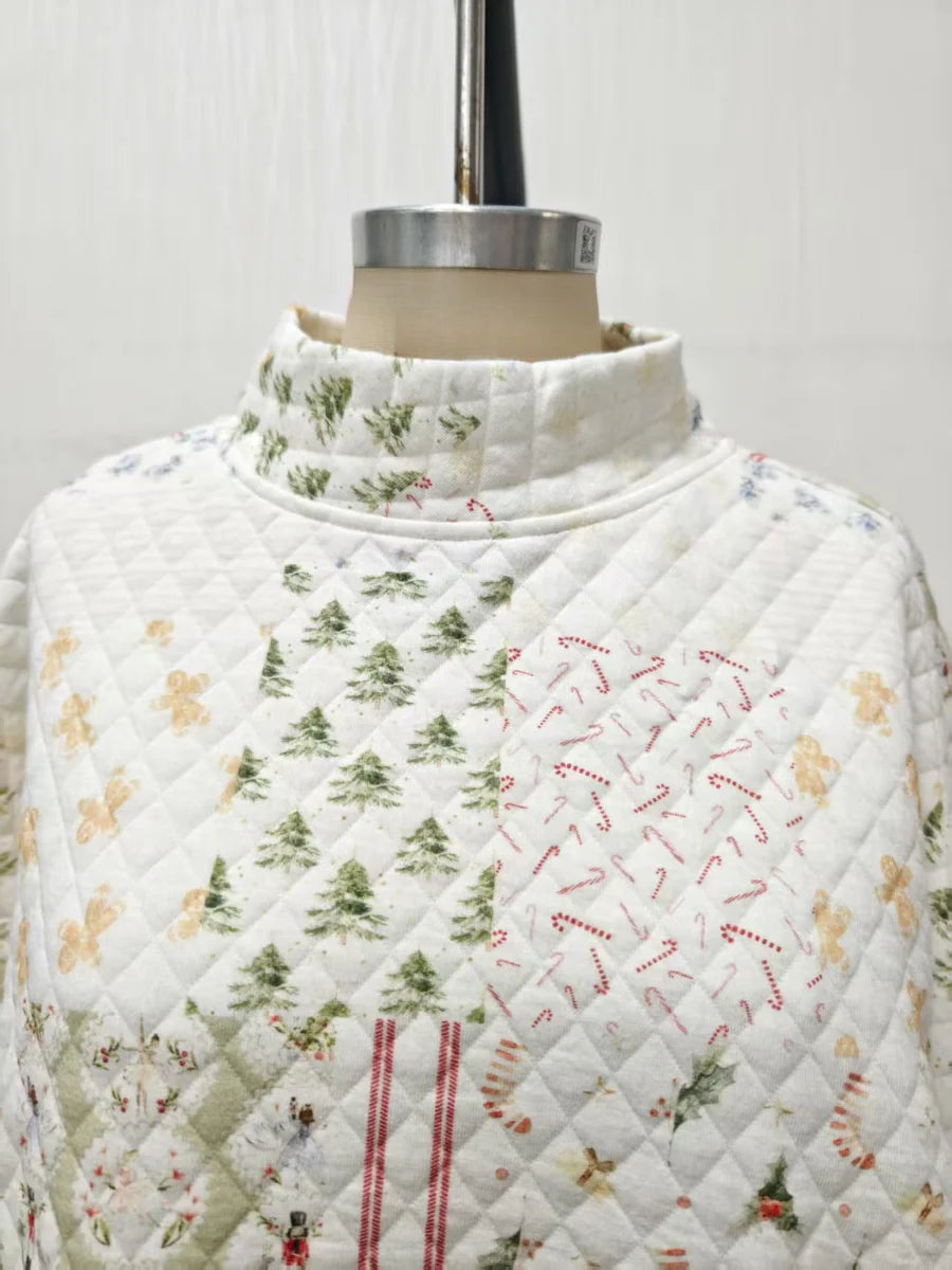 Sunkissed Coconut Christmas Sweatshirt November Size Down