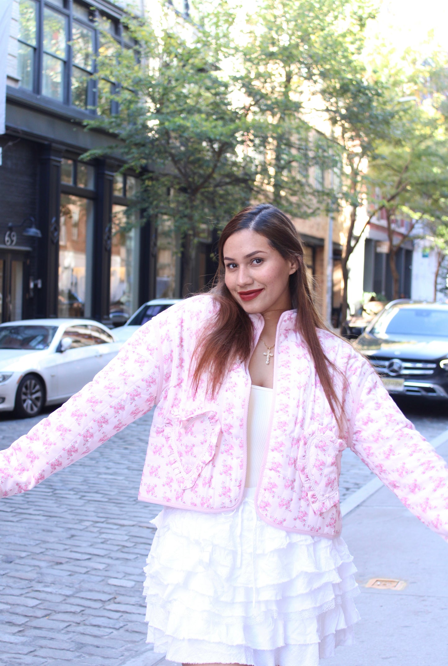 Coquette Lady Heart Pocket Jacket