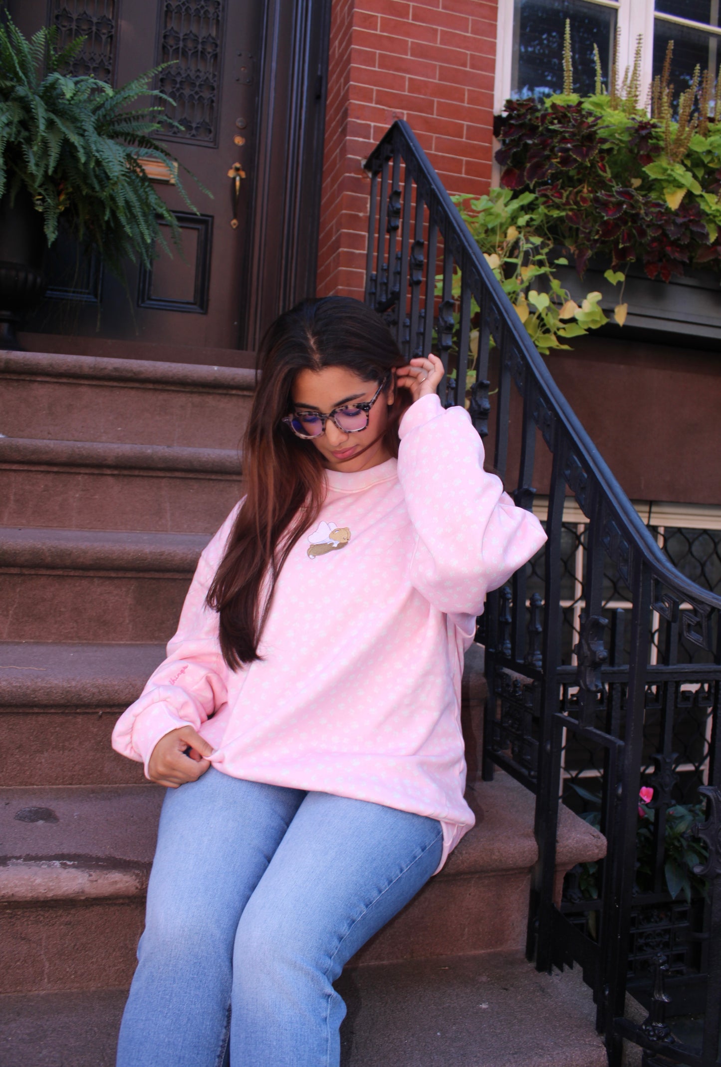 West Village Sweetheart Happy Camp3r Sweatshirt