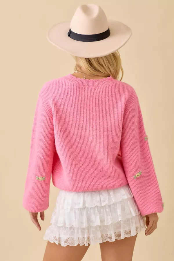 Sunday’s Sweet Roses Cardigan