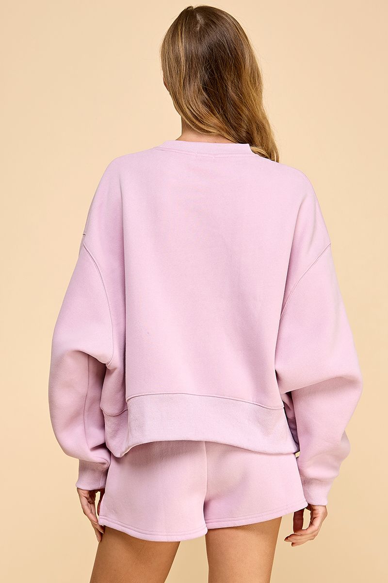 Lillies Street Round Neck Sweatshirt