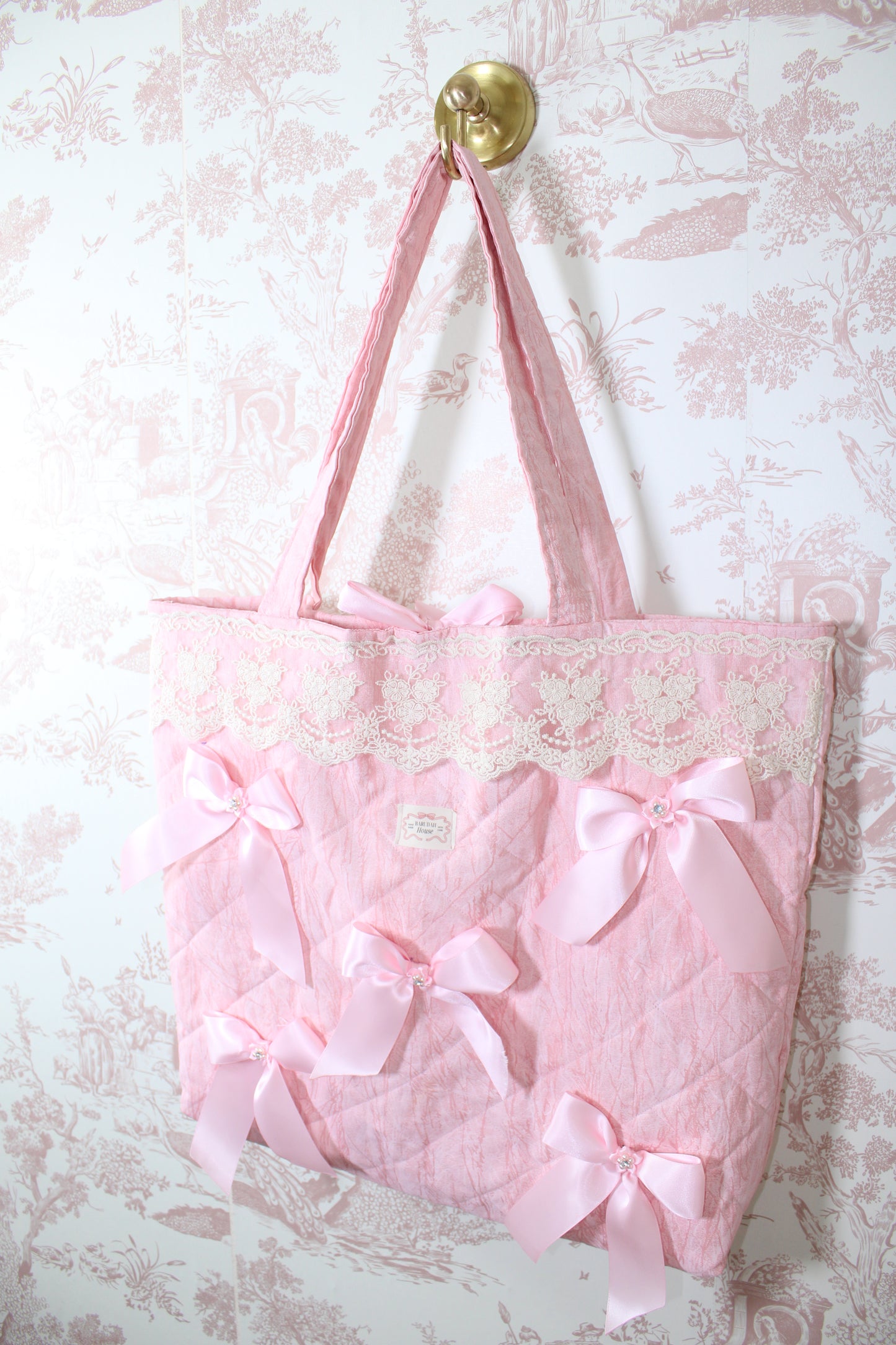 Antoinette Large Pink Tote