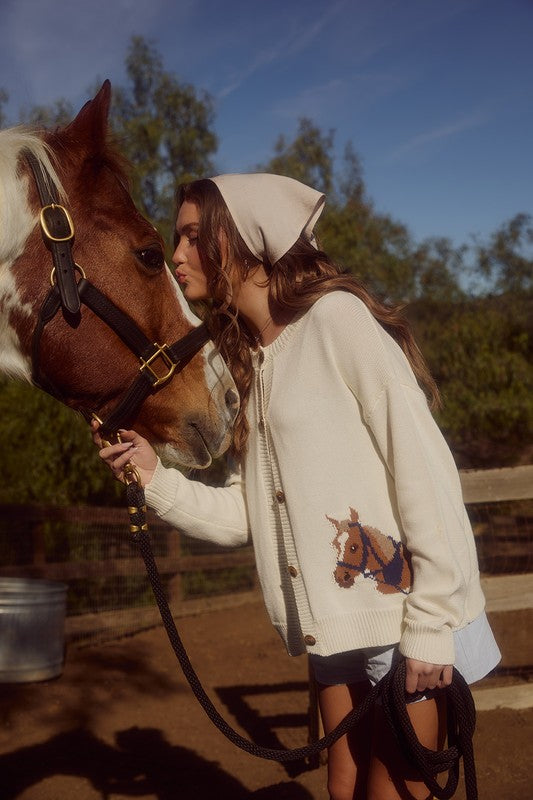 My little pony cotton oversized cardigan