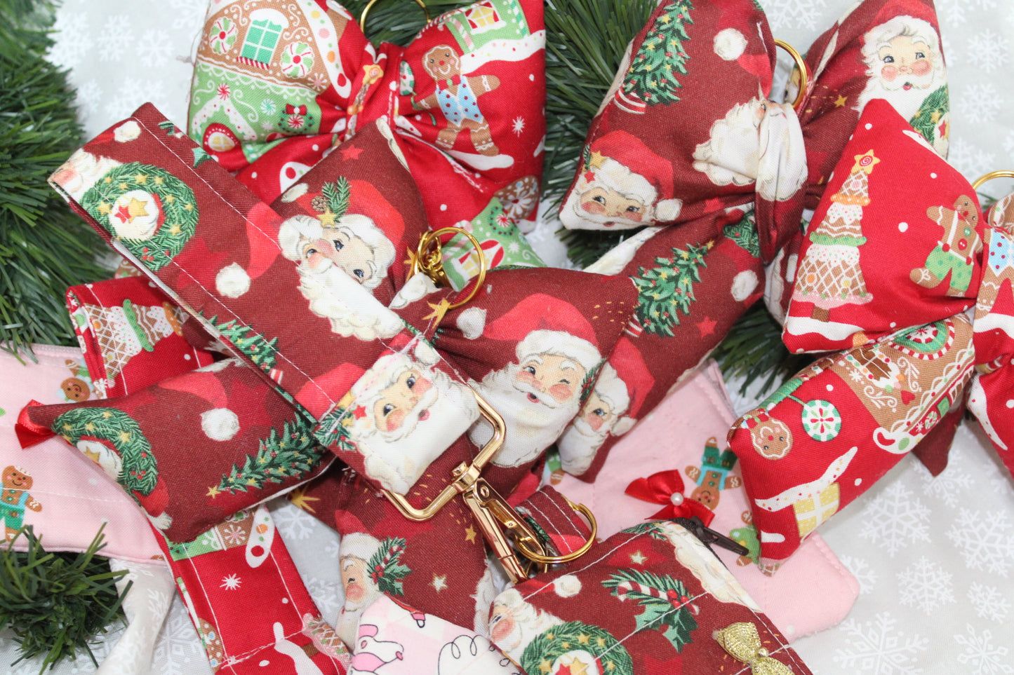 Santa Puffy Keychain