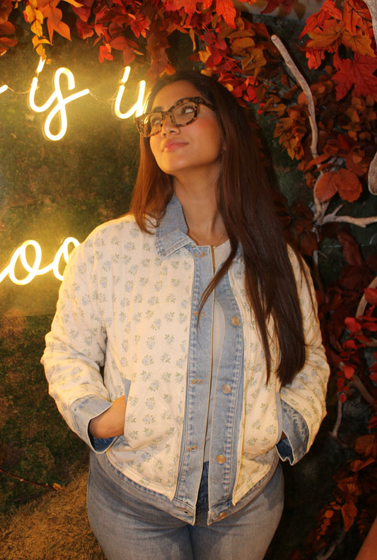Mariam’s City Quilted Denim Jacket