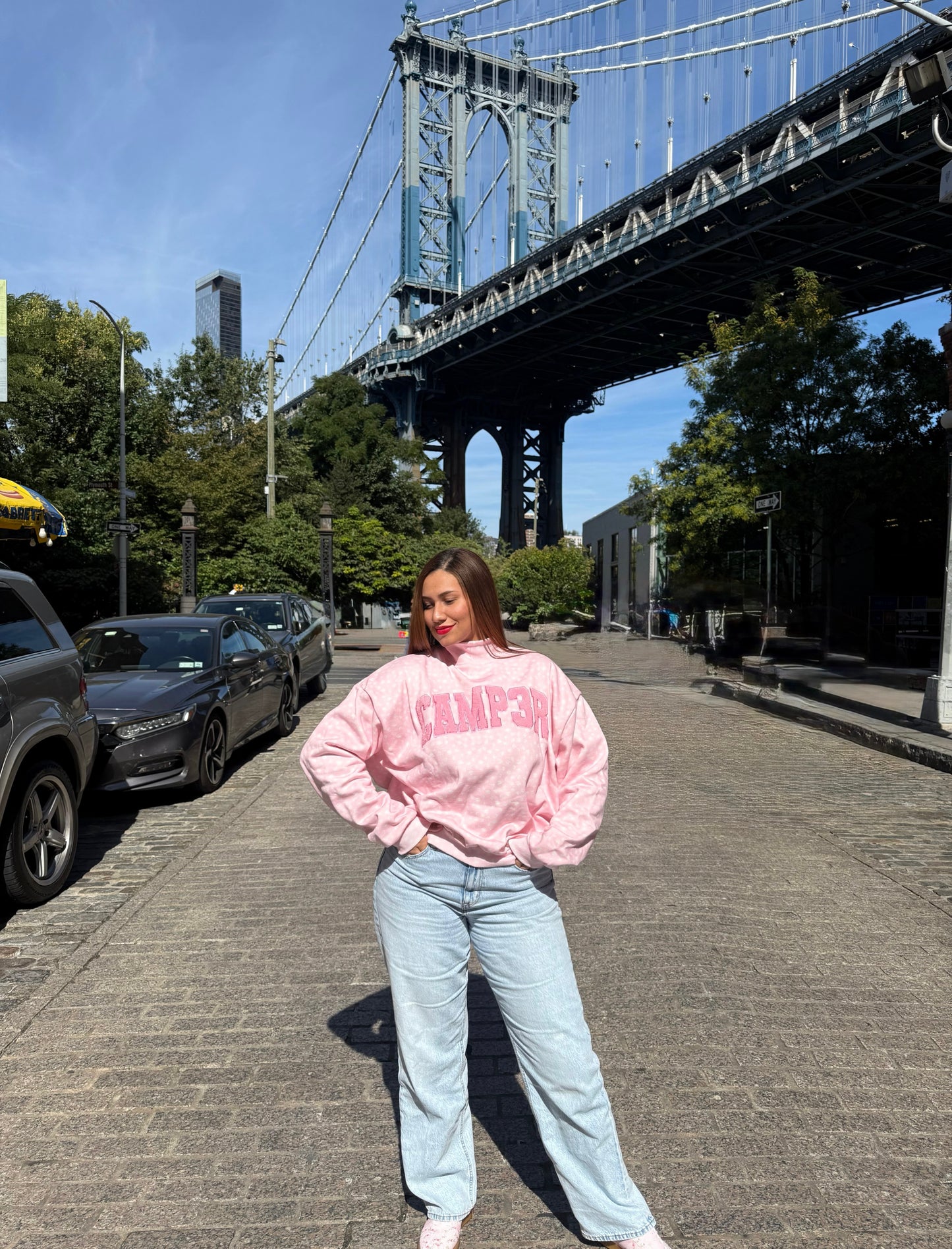 Brooklyn Darling Happy Camp3r Mockneck