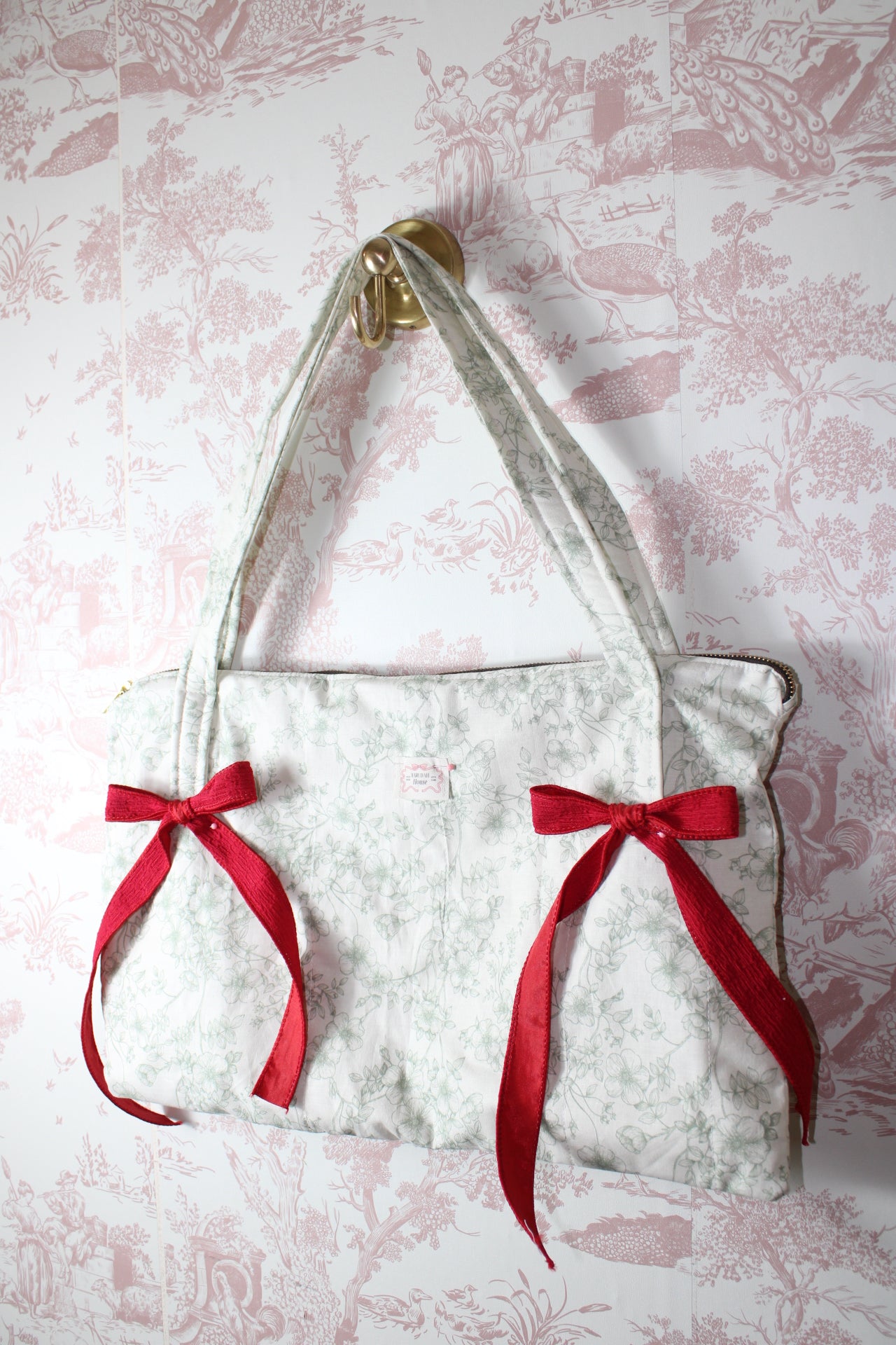 Christmas In New York Handmade Megatote With Zipper