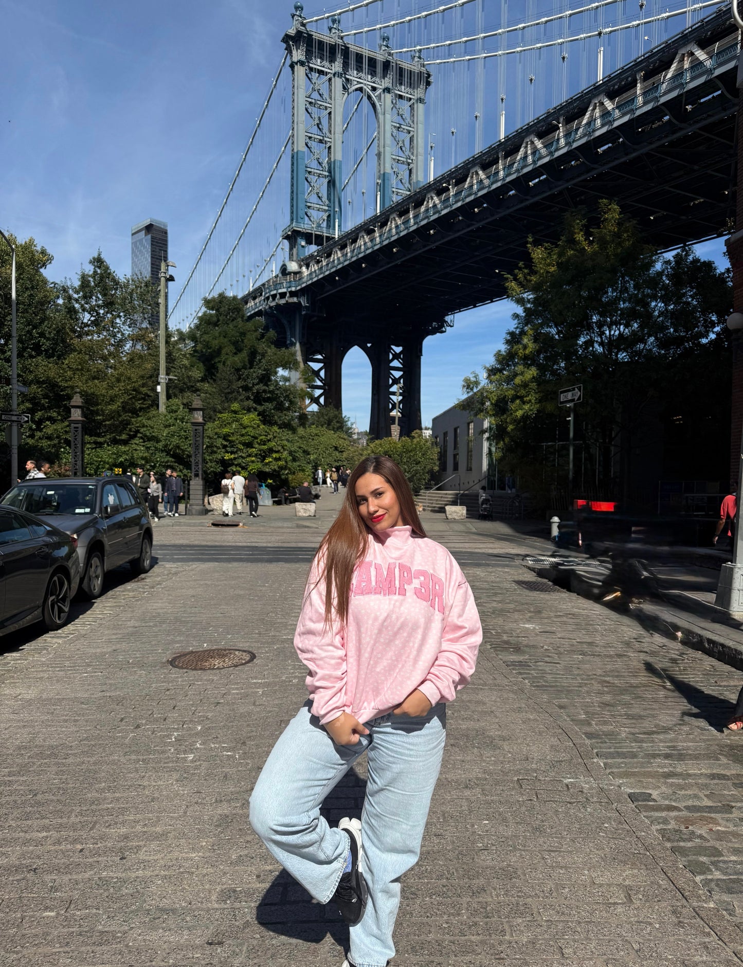 Brooklyn Darling Happy Camp3r Mockneck
