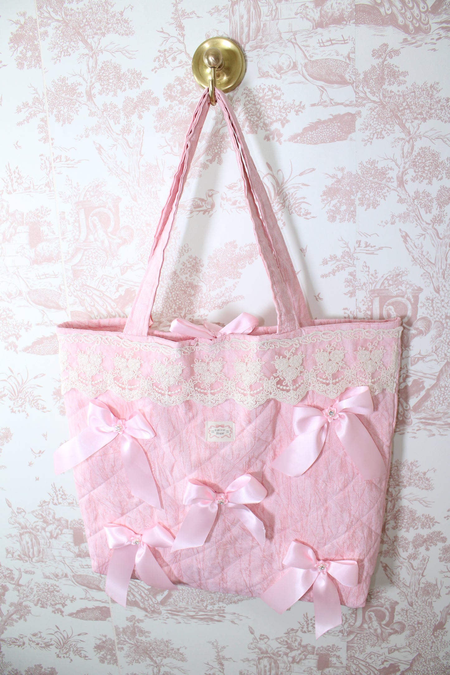 Antoinette Large Pink Tote