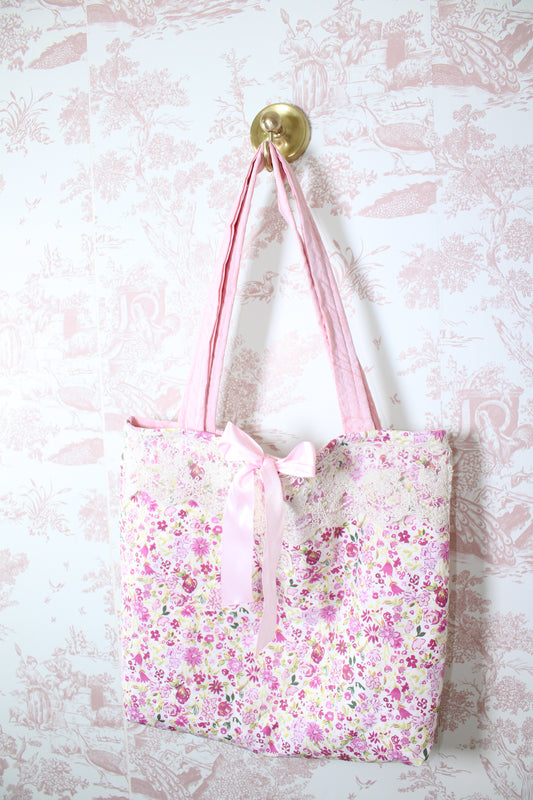 Florence Medium Pink Tote