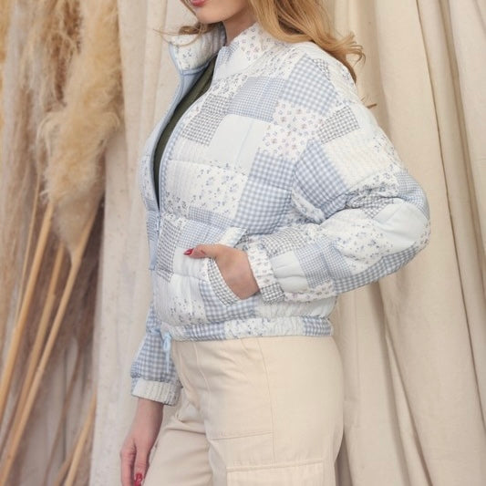 The Blue Dynasty Quilted Jacket