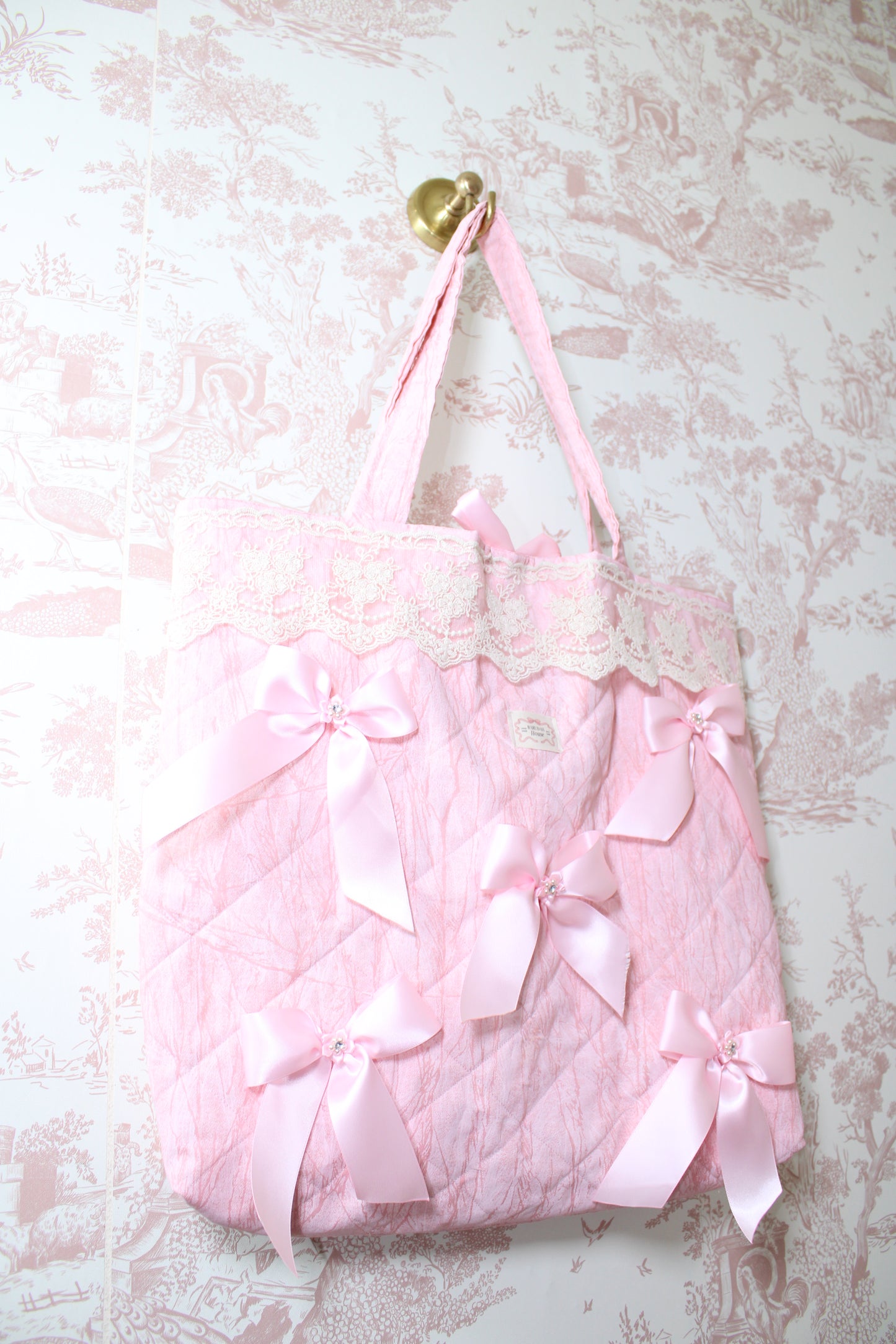 Antoinette Large Pink Tote