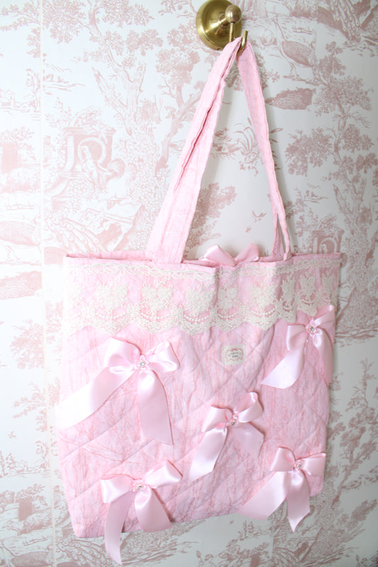 Antoinette Large Pink Tote