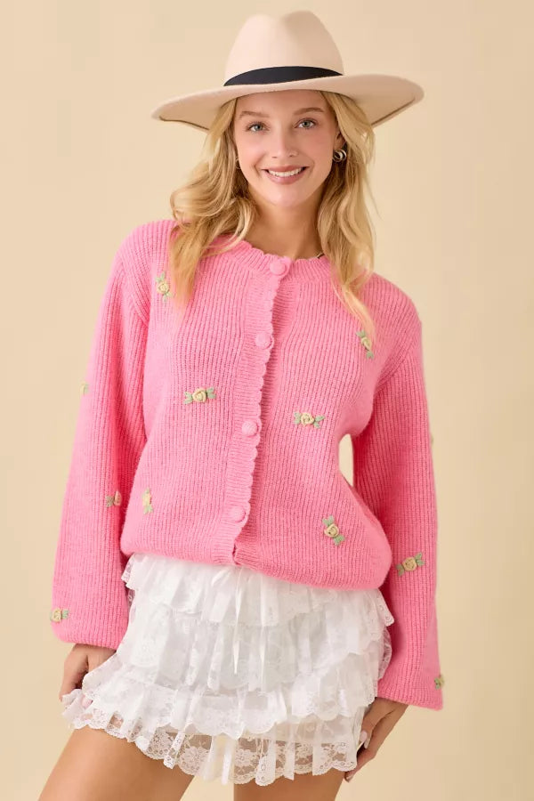 Sunday’s Sweet Roses Cardigan