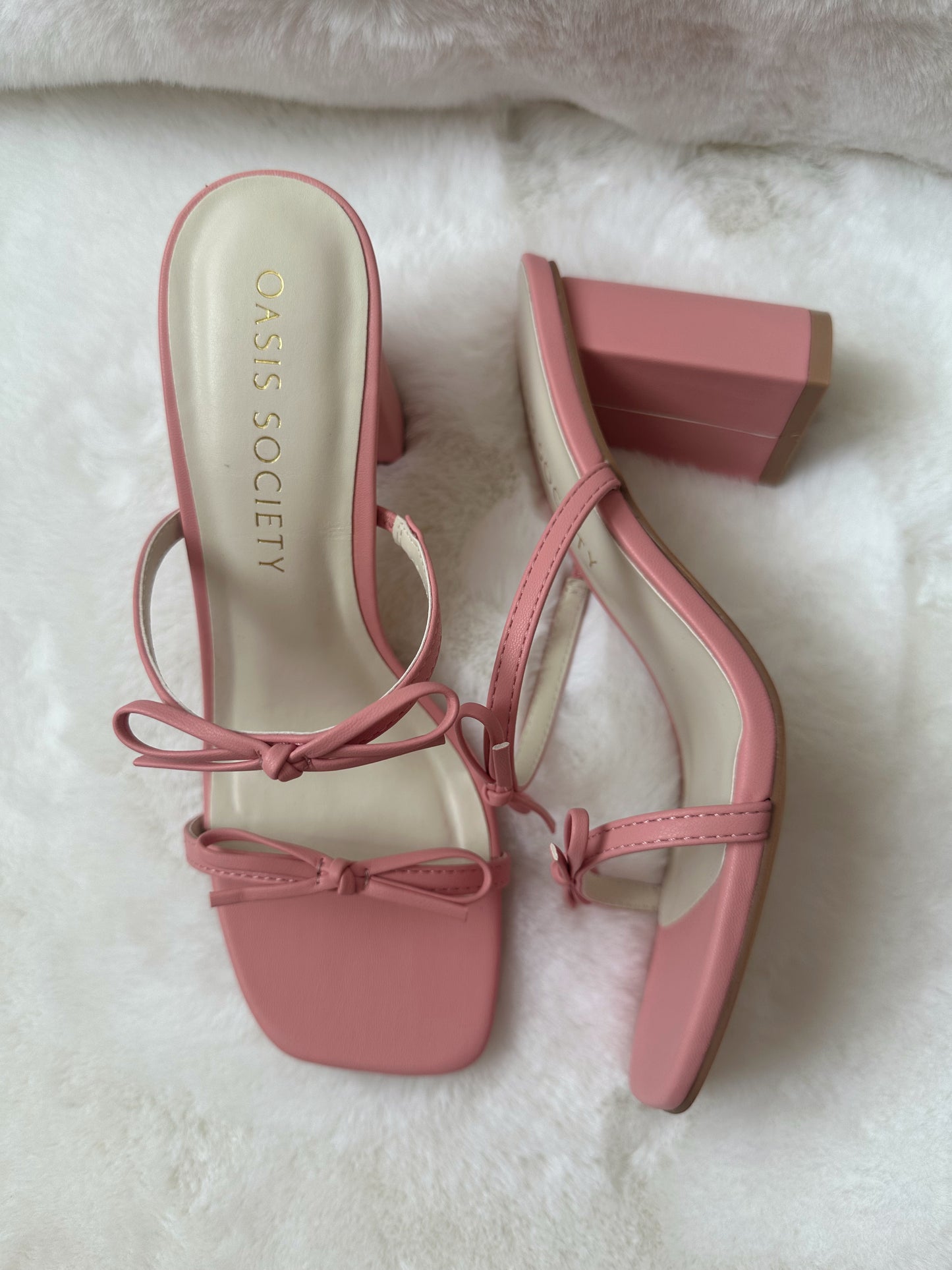 The Bow Fairy Square Heels