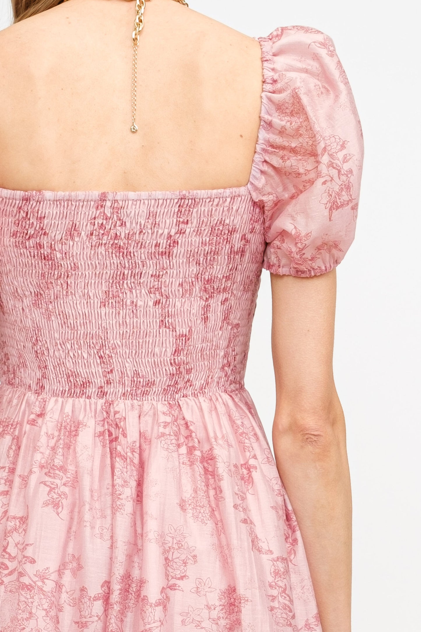The Anastasia Floral Midi Dress