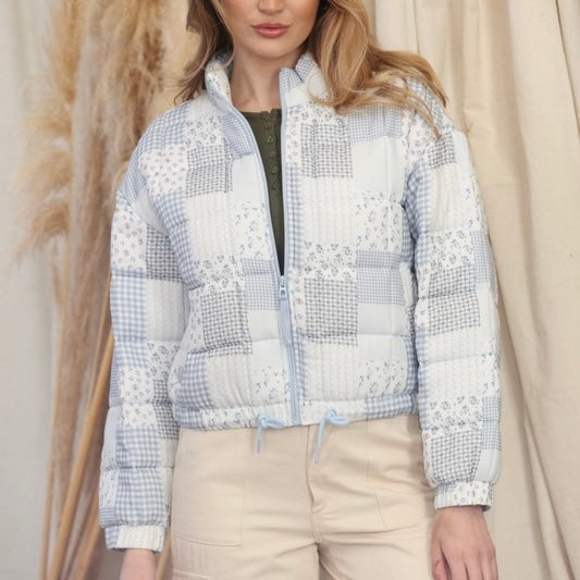 The Blue Dynasty Quilted Jacket